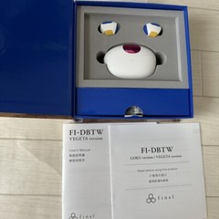 Dragonball Z x final Bluetooth Wireless Earphone VEGETA ver. from Japn