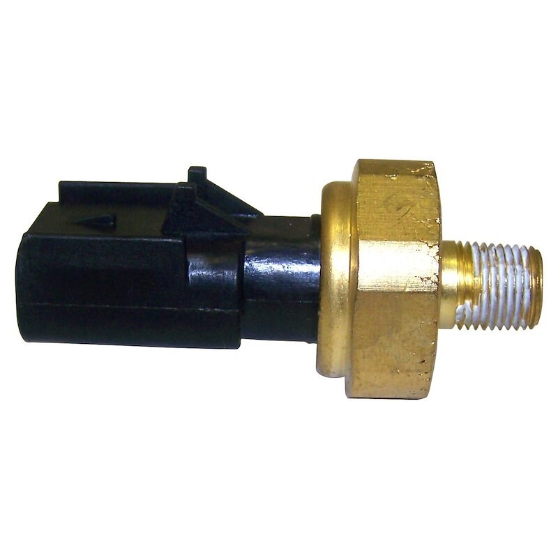 CROWN AUTO 5149062AA Oil Pressure Sensor; OE Replacement; Black/ Gold; Metal/