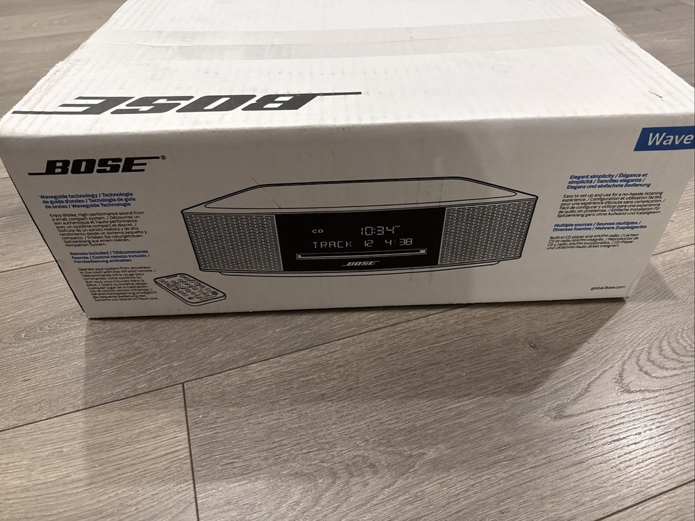 Bose Wave Music System, Espresso Black -Brand New and Sealed in Factory Box