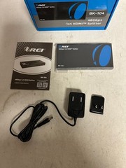 Rei BK-104 HDMI Splitter 1×4, UltraHD 8K, 1-In 4-Out, Audio Out, HDR, HDCP 2.3