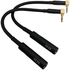 Right Angle 3.5Mm to 6.35Mm Headphone Adapter Cable, 1/8 Inch TRS Male