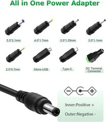 5V 1A 0.5A AC Adapter for Bluetooth Speaker,Tablet,Led Strip Light,String Li….