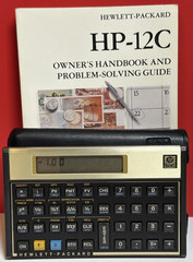 Hewlett Packard HP 12C BUSINESS Calculator 2939B65346 BRAZIL w/Case, Manual