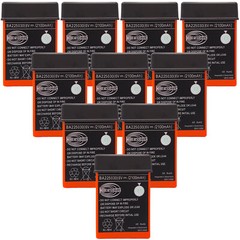 10x 2100mAh BA225030 6V Ni-Mh Battery For HBC Pump Truck Remote Control Battery