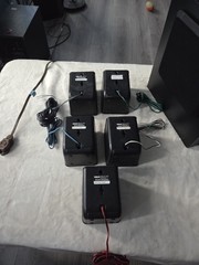 RCA RS2030B 5.1 home theater speaker system 100W wired Dolby TESTED Operational