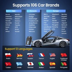 MUCAR DriverScan Bluetooth Bidirectional All System Diagnostic Tool OBD2 Scanner