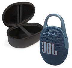 JBL Clip 5 Bluetooth Speaker and divvi! Protective Case Bundle – Blue