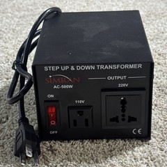 Simran AC-500W 110V 220V Power Source Voltage Converter Up-Down Transformer