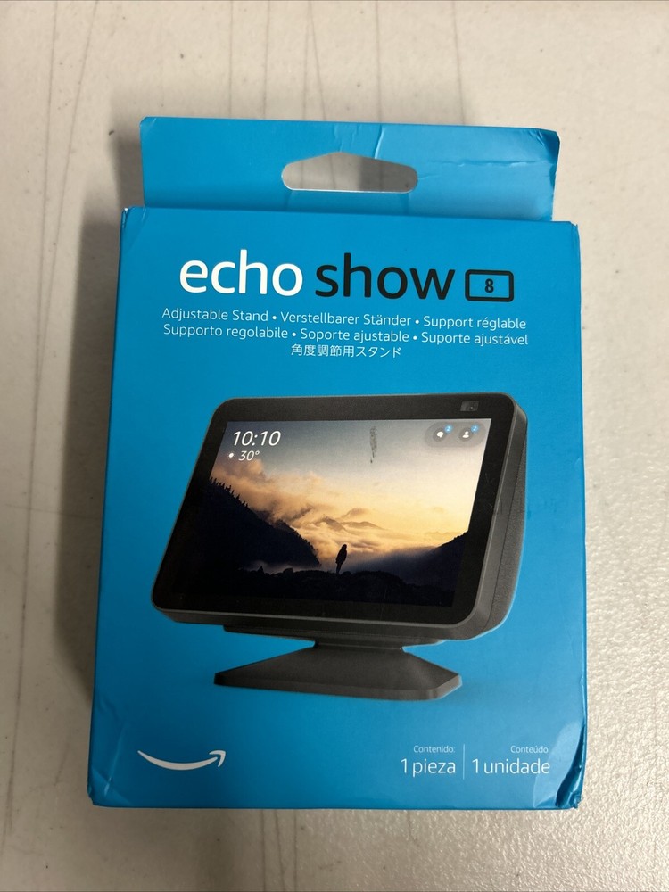 Amazon Adjustable Stand For Echo Show 8 (2nd Gen) – Charcoal