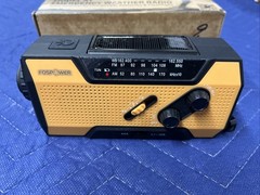 FosPower FOSPWB2376 Emergency Solar Crank Portable NOAA Weather Radio Tested