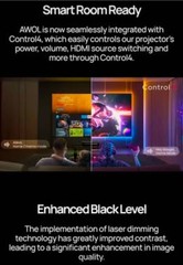 AWOL Vision LTV-3500 Pro 4K 3D Ultra Short Throw DLP Projector Dolby Vision