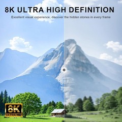 NEW 8K 2.1 Micro HDMI to Full HDMI Braided Cable for Atomos Ninja V 4K 60P Red