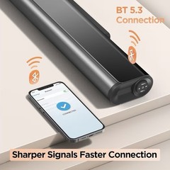 2.2ch Dolby Soundbar, 200W Peak Power, 6 Drivers,2 SUBWOOFER Build-in 35.4″