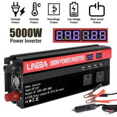 5000W 3000W 1500W Convertidor Onda sinusoidal modificada 12V A 110V Para Carro