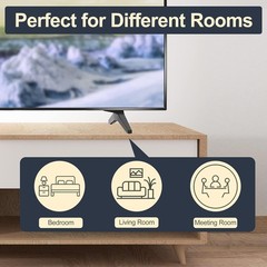 Durable ABS TV Stand Legs for LG TVs – Fits 49-55 Inch Models, Hassle-Free Setup