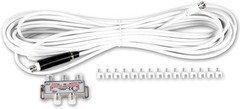 Five Star Yagi Satellite HD TV Antenna up to 200 Mile Long Range, Attic or Roof