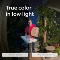 Ring Wired Doorbell Pro (3rd Gen) with Retinal 4K Camera (Deep Silver)