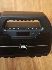 G-Project G-500 G-GO Bluetooth Wireless Boombox Speaker AUX USB-C Tested Works