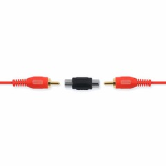 10pcs RCA Coupler AV Audio Video Female to Female Jack Adapter Connector