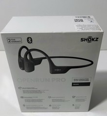 Shokz OpenRun Pro Bluetooth Bone Conduction Sport Headphones Black New Sealed!