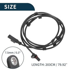 ABS Wheel Speed Sensor for Smart Fortwo Durable No.| Rear Right A4515400117