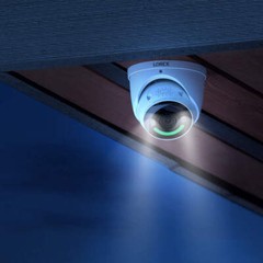 Lorex 4K+ Ultra HD 12MP Smart Security Lighting Deterrence Dome AI PoE IP Wired