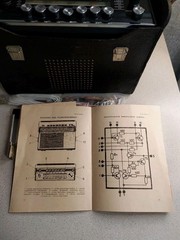 Vintage Soviet Radio “Mayak-M” (Маяк-М) – NOS / MIB – Full Set / Case & Manual