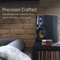 Fluance Signature HiFi 2-Way Bookshelf Surround Sound Home Theater Speakers