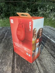 Red JBL Clip 5 Bluetooth Speaker – Open Box *UNUSED* Genuine V 5.3 CLIP5