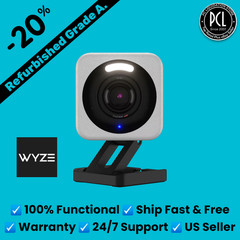 ✅WYZE Cam V4 2.5k QHD WiFi In/Outdoor Wired Security Camera – Gray&Black ✅