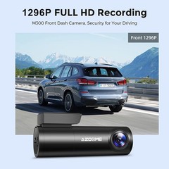 AZDOME 1080P FHD Dash Cam for Cars WiFi Voice Control Night Vision G-Sensor