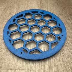 Universal Custom 6.5″ Speaker Grills (Pair) Heavy Duty Multiple Designs/ Colors