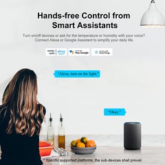 SONOFF Zigbee 3.0 Hub Gateway Smart Home Bridge Voice Control For Alexa eWelink
