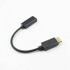 LOT DisplayPort to HDMI Male Female Adapter Converter Cable DP to HDMI NEW Black