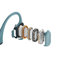 ✅ Shokz OpenRun Pro MINI Bone Conduction Sport Headphones Enhanced Bass – BLUE ✅