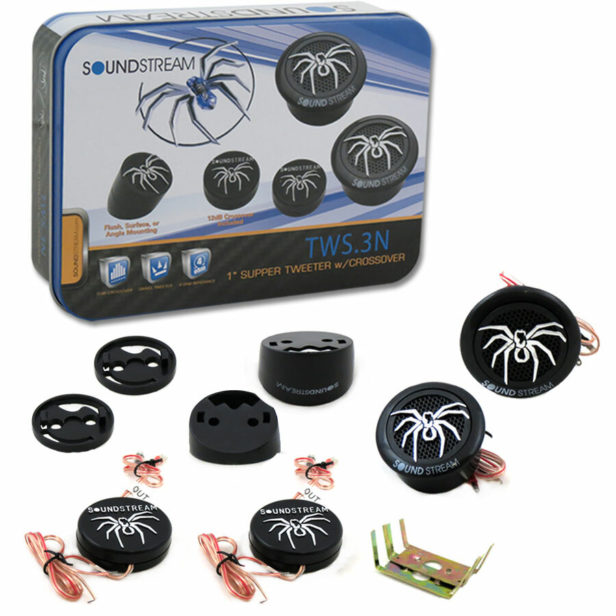 SOUNDSTREAM TWS-3N 1-INCH CAR AUDIO TWEETER (PAIR)