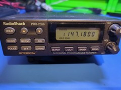 RadioShack PRO-2056 Desktop Scanner 50 Channel Tested Working Scans Audio