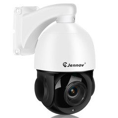 Jennov 4K 8MP PoE Security Camera Outdoor 20X Zoom PTZ Camera Human Detection