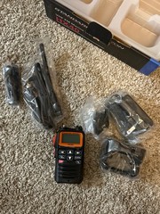 New Standard Horizon VHF FM HX40 Marine Transmitter Submersible Boating Free P&H