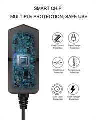 6V 2A Power Adapter Charger [AC 6 Volts 2 Amps Regulated Switching Power Supply]
