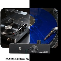 3 Band Adjustment Turntable Amplifier For Audiophiles Easy To Use
