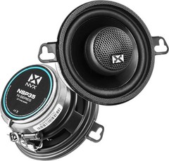 200W Max 3.5″ Coaxial Car Speakers with Durable Construction & Built-in X-Overs