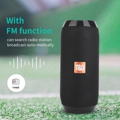 Portable Bluetooth Wireless Speaker Waterproof Stereo Bass USB TF FM Radio