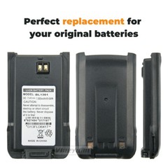 10PC 1300mAh Replacement BL1301 Li-ion Battery For HYT TC-508 TC518 TC580 Radios