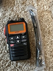 New Standard Horizon VHF FM HX40 Marine Transmitter Submersible Boating Free P&H