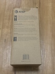 AT&T Trimline 213 Corded Phone Big Buttons Visual Ringer White Brand New