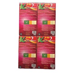 4 Blank VHS Tapes – Kolor EP-120 2 Hours Blank Video Cassette Tapes New