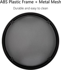 10-Inch Speaker Grill Covers – Durable ABS Black Protector for Car Audio Systems