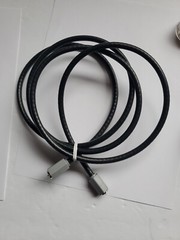 Cable TV CATV 18 AWG AMPHENOL CTFC-110 Black 72″ 6 Feet Long Twist Connectors