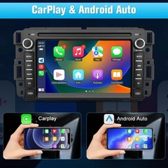 AWESAFE Car Stereo for Chevy Silverado GMC Sierra Yukon 2007-2013, Android GP…